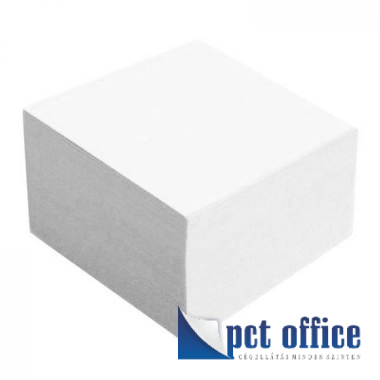 Jegyzettömb 90x90x90 mm Trend Fehér
