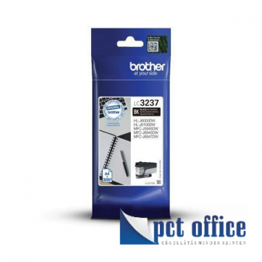 Tintapatron Brother LC3237BK 1,5K Black Eredeti