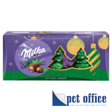 Szaloncukor Milka 255 gr Mogyorókrémes