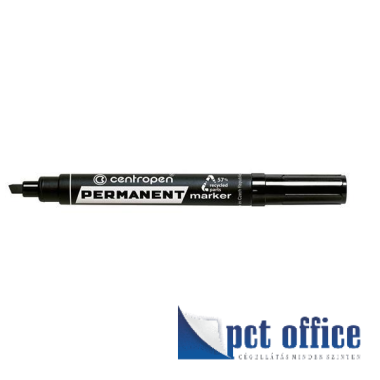 Permanent marker Centropen 8576 1-4,6 mm fekete