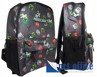 Iskolatáska, hátitáska, ovis Minecraft 28 cm