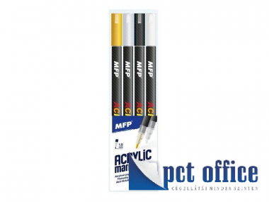 Akril marker készlet MFP 1 mm 4 színű