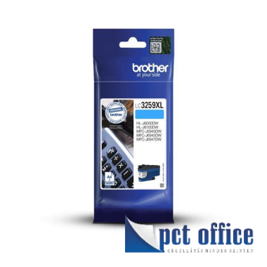 Tintapatron Brother LC3259XLCP 5K Cyan Eredeti