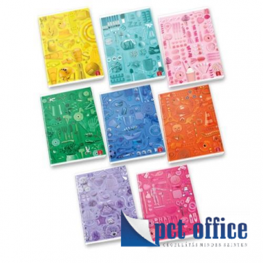 Füzet A4 Mintás 50 Lap Pigna The Collector kockás