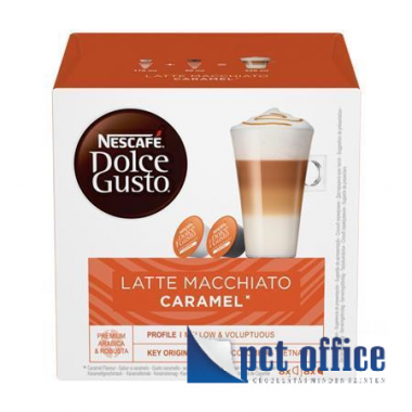 Kávékapszula, 16 db, NESCAFÉ Dolce Gusto Latte Macchiato karamellás