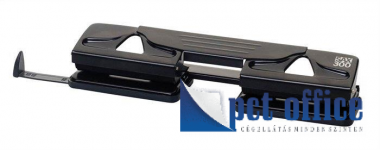 Lyukasztó négylyukú 20 lap Sax 300 Dupla fekete