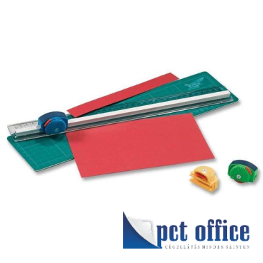 Papírvágógép görgős A4 5 lap Folia Bringmann 3 db fejjel