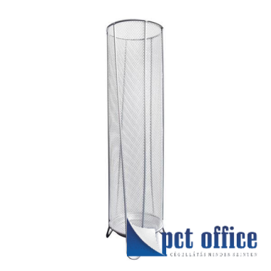 Esernyőtartó fémhálós, mesh, ezüst