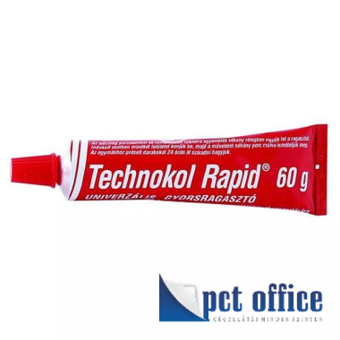 Ragasztó folyékony 60 gr Technokol Rapid Piros