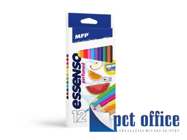 Színes Ceruza 12 db-os háromszögletű illatos Mfp