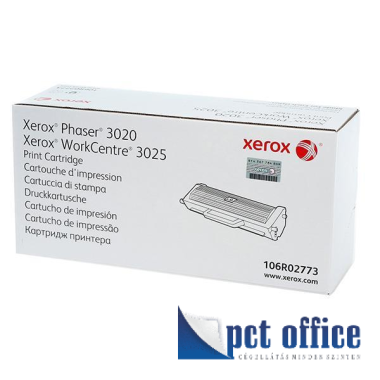 Toner Xerox 3020/3025 1,5K Black Eredeti