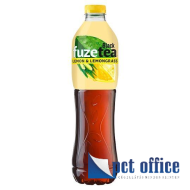 Üdítőital, szénsavmentes, 1,5 l, FuzeTea, citrom