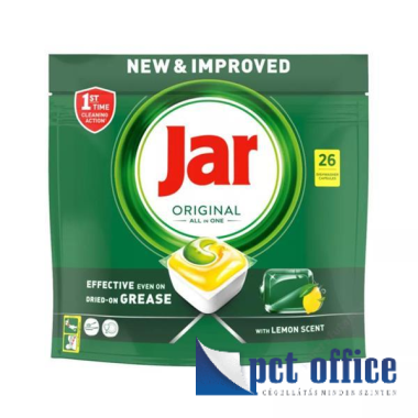 Mosogatógéptabletta Jar 26 db-os All-in-one Lemon