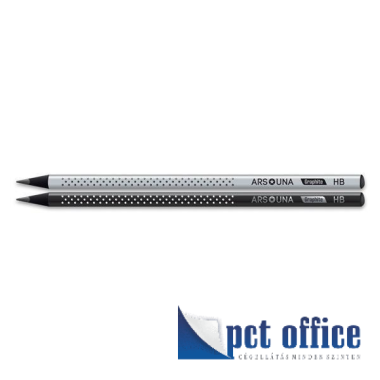 Grafitceruza háromszögletű HB Ars Una fekete fa