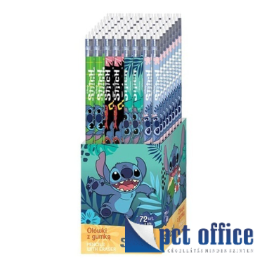 Grafitceruza henger HB Lilo és Stitch radírral