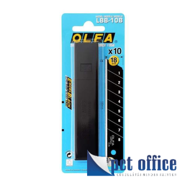 Univerzális kés/vágókés penge Nagy 18 mm Olfa LBB-10B