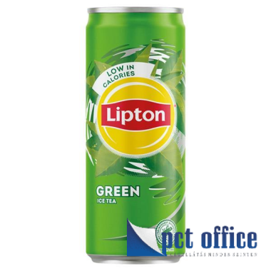 Üdítőital, szénsavmentes, 0,33 l, dobozos, Lipton Ice Tea Zöld tea
