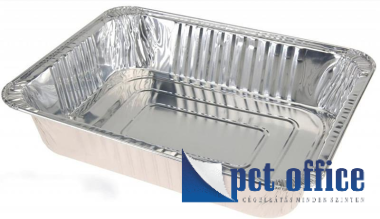 Tálca BBQ alu 36x29x7,5 cm