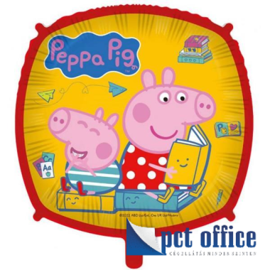 Lufi Fóliás 18 inch-es Peppa malac Messy Play, kocka