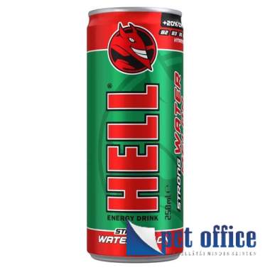 Energiaital, 250 ml, Hell Strong Görögdinnye DRS