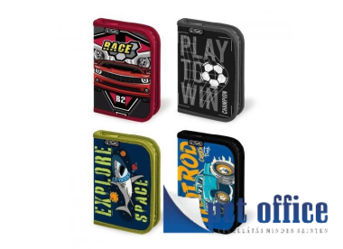 Tolltartó Kihajthatós Töltött 1 Klapnis Herlitz Boys Mix 34 részes