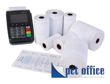 Hőpapírszalag, thermo tekercs 80x80x12 mm 75 m 46 gr