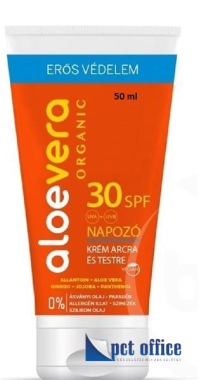 Naptej, napozó krém Aloe Vera 30 SPF 50 ml