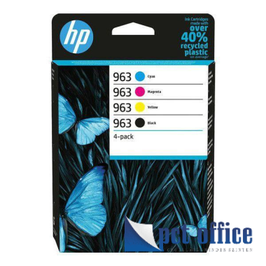 Tintapatron Hp 6ZC70AE Multipack 963 Black, Cyan, Magenta, Yellow Eredeti