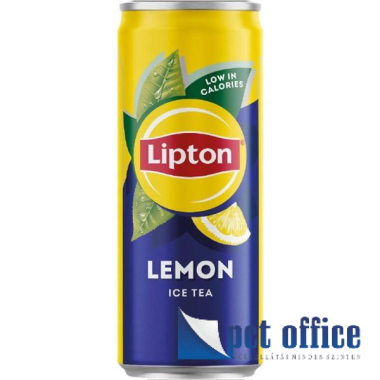 Üdítőital, szénsavmentes, 0,33 l, dobozos, Lipton Ice Tea Citrom