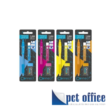 Töltőceruza szett 0,5 mm Connect + radír, ironbél