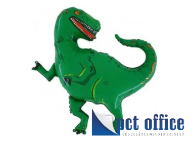 Lufi Fóliás Forma 36 inch-es Zöld Dinoszaurusz/Dínó