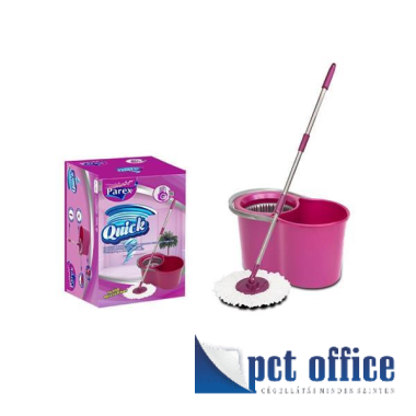Felmosó készlet/szett vödörrel , + fej + nyél Parex Twister 360° 8 L