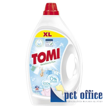 Mosógél 2,43 L Tomi White 54 mosás Sensitive&Pure