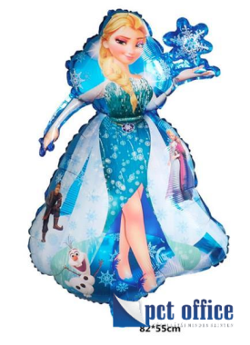 Lufi Fóliás Forma 82x55 cm Frozen/Jégvarázs Elza Hercegnő