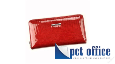 Pénztárca lakkbőr cipzáros Jennifer Jones 52472