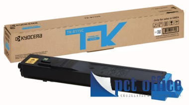 Toner Kyocera TK8115 6K Cyan Eredeti