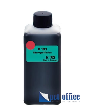 Bélyegzőfesték Noris N191 / 250 ml piros gyorsan száradó, univerzális