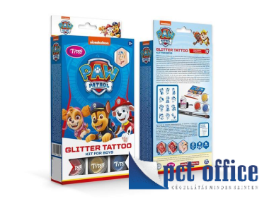 Csillámtetoválás szett Mancs Őrjárat Fiús