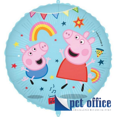 Lufi Fóliás 18 inch-es Peppa malac Messy Play