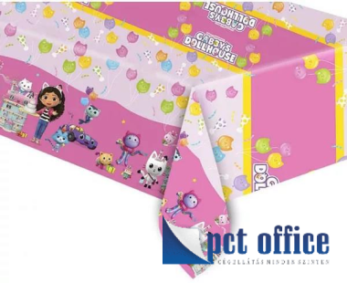 Asztalterítő party Gabi babaháza 120x180 cm