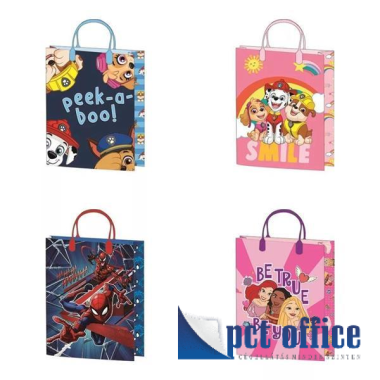 Dísztasak B4 Disney papír Mancs őrjárat, Hercegnő, Pókember, Peppa, Mickey, Bosszúállók