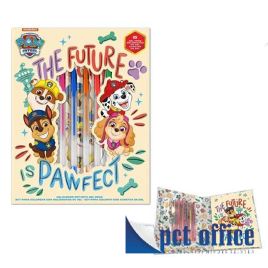 Notesz + zselés toll szett Mancs Őrjárat Future Leader