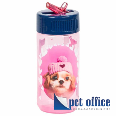 Kulacs 330 ml Derform Cleo and Frank , kutyás