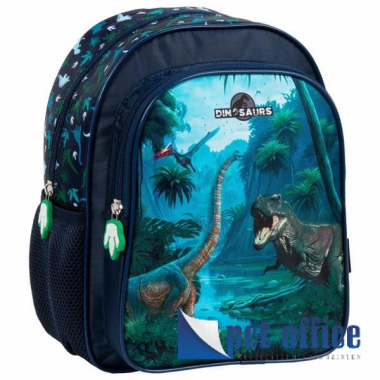 Iskolatáska, hátitáska, ovis, Dinoszaurusz