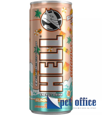 Energiaital, 250 ml, Hell Summer Cool Grapefruit