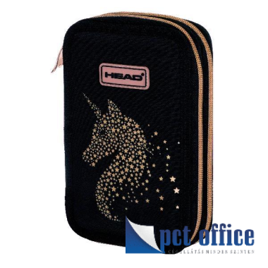 Tolltartó 2 Emeletes Textil Head Golden Unicron