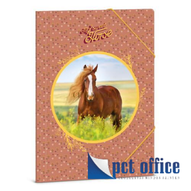 Gumipántos mappa A4 My Sweet Horse Ars Una