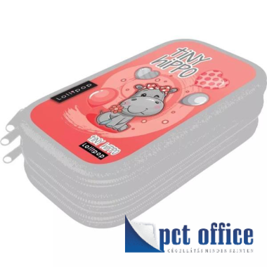 Tolltartó 3 Emeletes Textil Lizzy Tiny Hippo