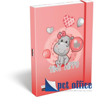 Füzetbox A4 Lizzy Lollipop Tiny Hippo
