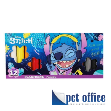 Gyurmakészlet 12 db-os Színes Disney Core Stitch